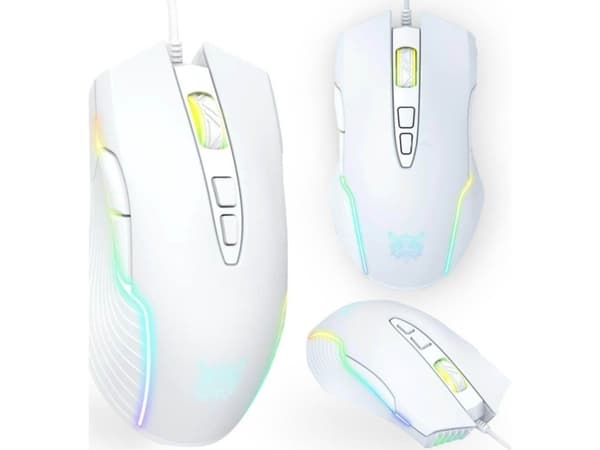 Gaming mouse onikuma CW905 white wired