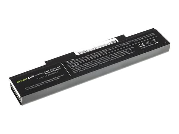 Green Cell - Batteri til bærbar PC (tilsvarer: Samsung AA-PB9NC6B, Samsung AA-PB9NS6B) - litiumion - 6-cellers - 4400 mAh - svart - for Samsung P530-