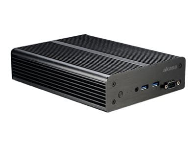 Akasa Newton MC, Small Form Factor (SFF), PC, Musta, UCFF, Alumiini, 2.5"
