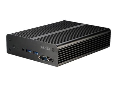 Akasa Newton MC, Small Form Factor (SFF), PC, Musta, UCFF, Alumiini, 2.5"
