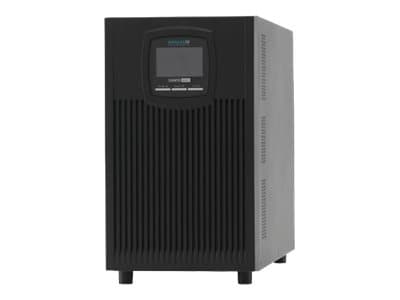 Online UPS XANTO 2000 - UPS - AC 230 V - 2000 Watt - 2000 VA - 9 At - RS-232, USB - utgangskontakter: 8 Sort
