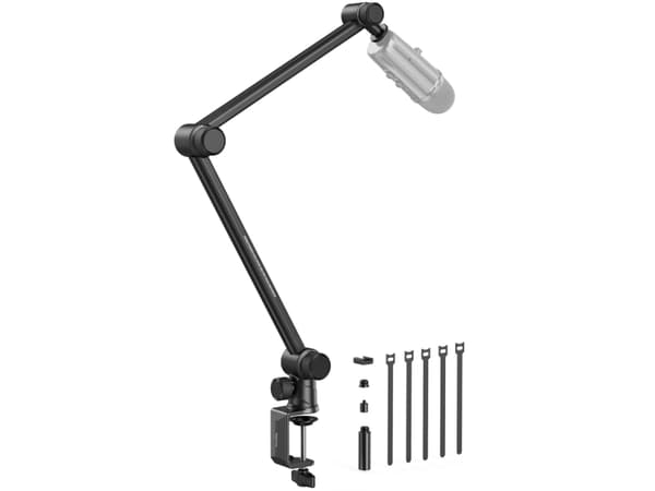 SmallRig 4303, 1/4, 3/8, 5/8", Aluminium, Stål, Sort