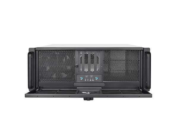 SilverStone RM400 - telineeseen asennettava - 4U - SSI CEB - ei virtalähdettä (ATX / PS/2) - USB