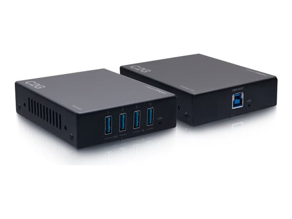 C2G Superbooster, AV-lähetin ja vastaanotin, 100 m, langallinen, harmaa