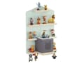 Pikkukuva 2 / 5: Hama 00132439, Floating shelf, Wall mounted, Wood, Mint colour, Wood, Children''s room, 7 shelves