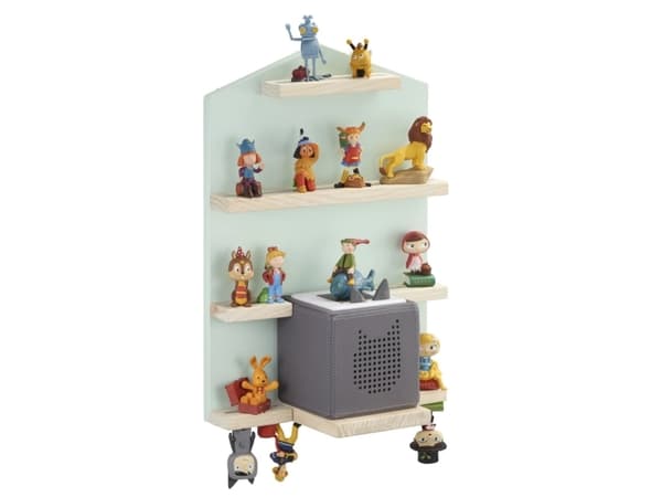 Hama 00132439, Floating shelf, Wall mounted, Wood, Mint colour, Wood, Children''s room, 7 shelves