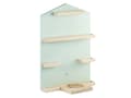 Pikkukuva 1 / 5: Hama 00132439, Floating shelf, Wall mounted, Wood, Mint colour, Wood, Children''s room, 7 shelves