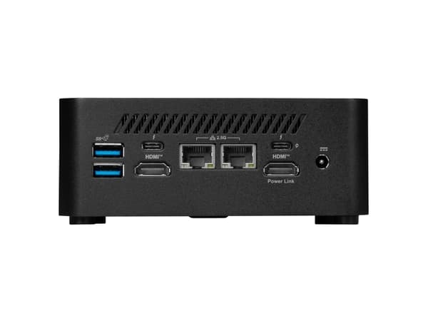 MSI Barebone Cubi NUC 1MG-008BDE Intel i5-120U musta ilman käyttöjärjestelmää (ilman käyttöjärjestelmää)