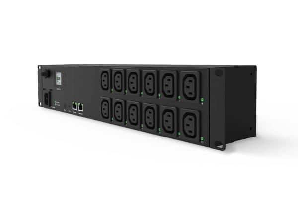 EnGenius ECP212-INT, Hallittu, 2U, SECC, musta, LCD, 12 pistorasiaa (pistorasioita)