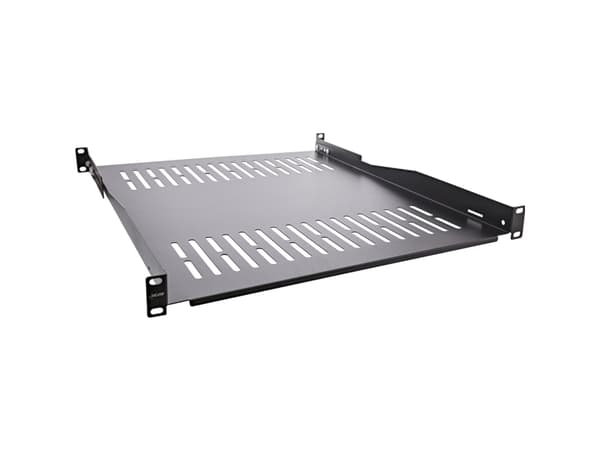 InLine 19114G, Hylla, Svart, SPCC, 50 kg, 1U, -40 - 85 ° C
