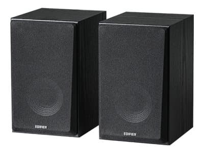 Edifier R990BT - Högtalare - 2.0-kanals - trådlös - Bluetooth - Appkontrollerad - 24 Watt - 2-vägs - svart
