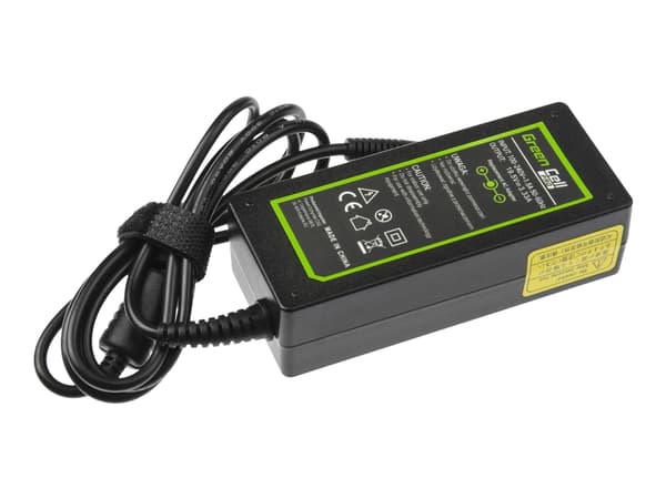 Green Cell PRO - Strømadapter - AC - 65 watt - svart - for HP Pavilion Sleekbook 15-b020ew, 15-b020sw, 15-b050sw, 15-b110sw Sort