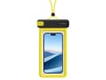 Miniatyrbilde 1 av 2: Baseus DeepDive, Strandaktiviteter, Smarttelefon, Sort, Gjennomsiktig, Gult, ABS, Polykarbonat, Termoplastisk polyuretan (TPU), IPX8, 118 mm