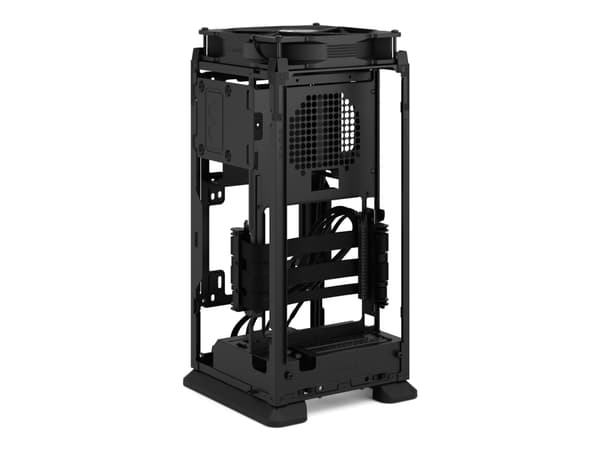 Fractal Design Mood - PC-etui - mini-ITX - ingen strømforsyning (SFX / SFX-L) - lysegrå - USB/Audio/Mic