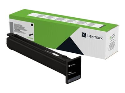 Lexmark - Svart - original - boks - tonerpatron LCCP, LRP - for Lexmark CX833se