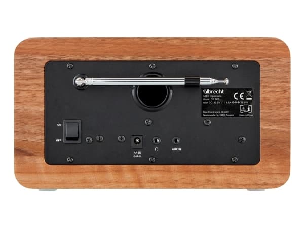 Albrecht DR 866, Bærbar, Digitalt, DAB+, FM, 87,5 - 108 MHz, 174 - 240 MHz, 14 W