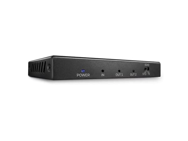 Lindy 38235, HDMI, 2x HDMI, 3840 x 2160 pixlar, Svart, Metall, CE, FCC, RoHS, REACH, California Proposition 65