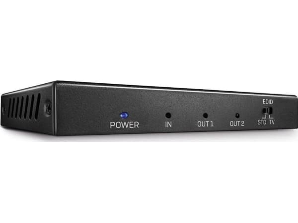 Lindy 38235, HDMI, 2x HDMI, 3840 x 2160 pixlar, Svart, Metall, CE, FCC, RoHS, REACH, California Proposition 65