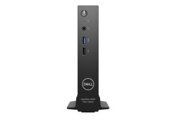 Dell OptiPlex 3000 Thin Client - Tunn klient - DTS 1 x Pentium Silver N6005 / upp till 3.3 GHz - RAM 8 GB - SSD 256 GB - NVMe, Class 35 - UHD Graphic