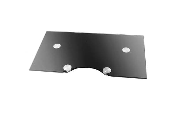 Hagor 3240, Hylla till ställ för AV-utrustning, Svart, Glas, 450 mm, 260 mm, 1 styck