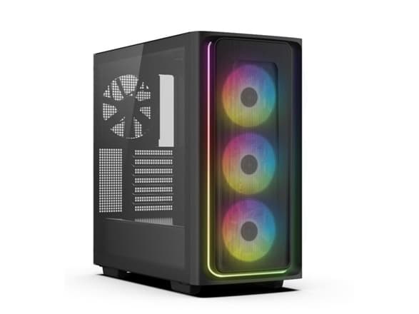 DeepCool - - genomskinlig sidopanel (härdat glas) - ingen strömförsörjning - USB/ljud