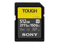 Miniatyrbild 1 av 2: Sony SF-M Series Tough SF-M512T - Flash-minneskort - 512 GB - Video Class V60 / UHS-II U3 / Class10 - SDXC UHS-II