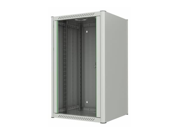Lanview by Logon - Rack skap - 60 x 56 - veggmonterbar - hvit, RAL 7035 - 20U - 19"