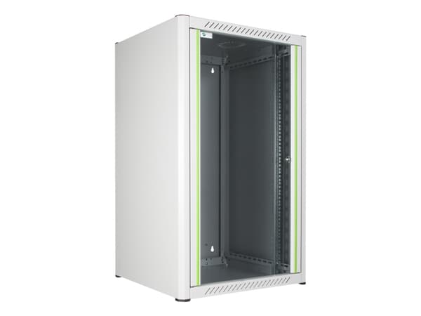 Lanview by Logon - Rack skap - 60 x 56 - veggmonterbar - hvit, RAL 7035 - 20U - 19"