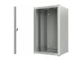 Miniatyrbilde 2 av 5: Lanview by Logon - Rack skap - 60 x 56 - veggmonterbar - hvit, RAL 7035 - 20U - 19"