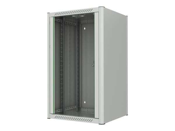 Lanview by Logon - Rack skap - 60 x 56 - veggmonterbar - hvit, RAL 7035 - 20U - 19"
