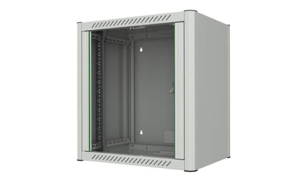 Lanview - Rack skåp - 60 x 45 - väggmontering - vit, RAL7035 - 12U - 19"