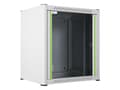 Miniatyrbild 4 av 5: Lanview - Rack skåp - 60 x 45 - väggmontering - vit, RAL7035 - 12U - 19"