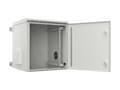 Miniatyrbild 4 av 5: Lanview by Logon - Rack skåp - 60 x 45 - väggmontering - vit, RAL 7035 - 12U - 19"