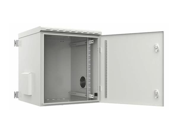 Lanview by Logon - Rack skåp - 60 x 45 - väggmontering - vit, RAL 7035 - 12U - 19"