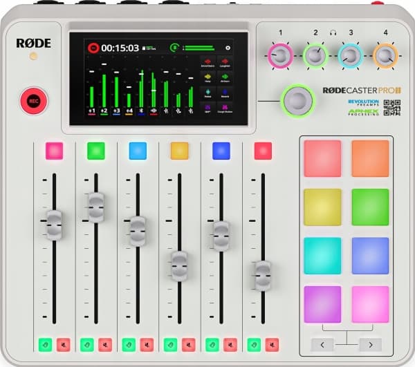 Rode RCPIIW Konsol-mikserpult Antal kanaler:9 USB-tilslutning, Bluetooth