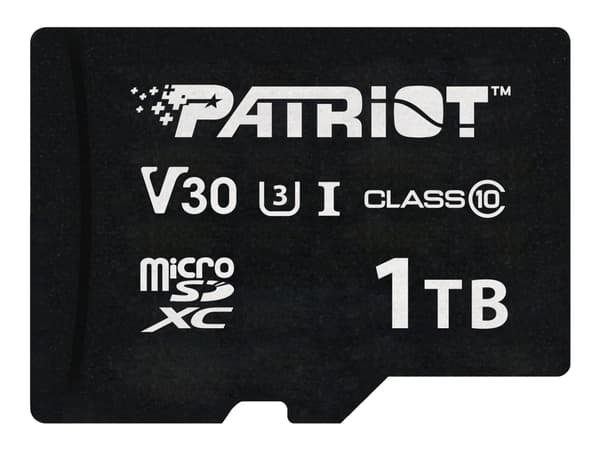 Patriot VX Series - Flashminnekort - 1 TB - Video Class V30 / UHS-I U3 / Class10 - microSDXC UHS-I U3