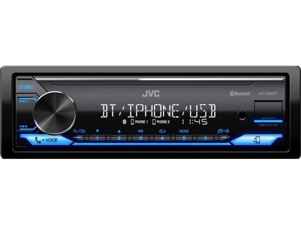 JVC KD-X382BT autoradio Bluetoothilla