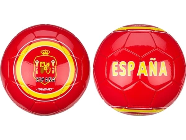 Street football ball AVENTO 16XO Glossy World Soccer Cobalt blue/Red/White