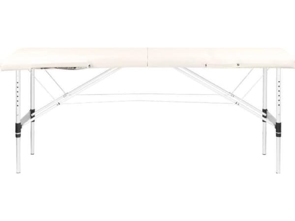Activeshop FOLKBART MASSASJEBORD ALUMINIUM COMFORT ACTIV FIZJO 2-SEGMENT KREM