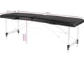 Miniatyrbild 2 av 5: Activeshop hopfällbart massagebord ALUMINIUM COMFORT ACTIV FIZJO 2 SEGMENT SVART