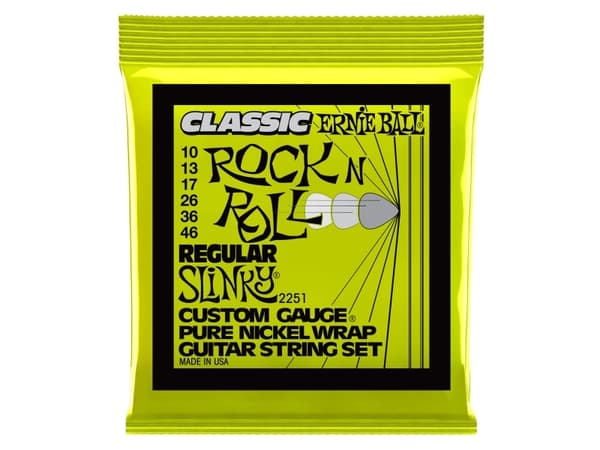 Stygos el. gitarai Ernie Ball Classic Rock'n'Roll Regular Slinky 10-46