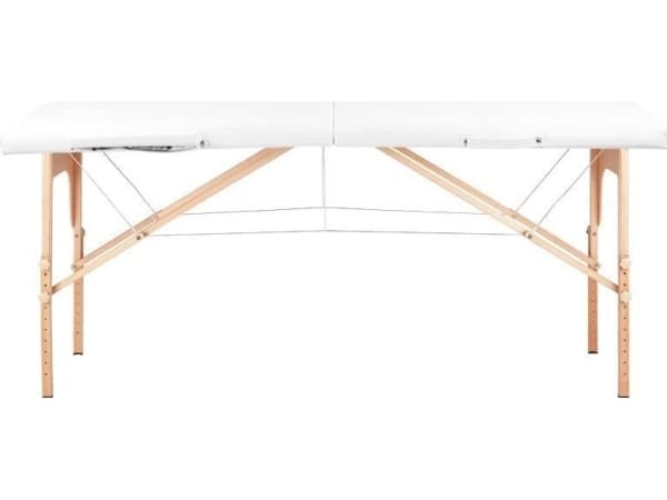 Activeshop KOMFORT MASSAGEBORD I TRÄ ACTIV FIZJO 2 SEGMENT VIT