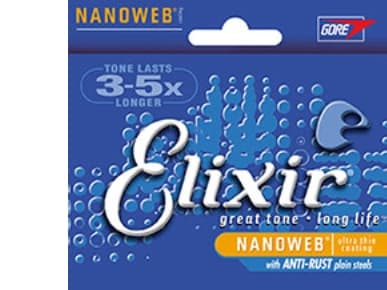 Elixir Strings 12027, Kitara, Terästä, Sähkö, 6 kpl