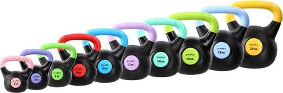 Kettlebell HMS bituminøs 2 kg
