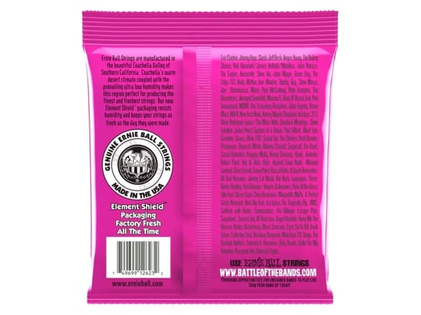 Ernie Ball Super slinky 7-string, Kitara, Terästä, Sähkö, 7 kpl
