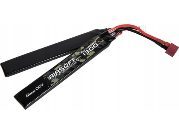 Gens Ace Akumulator Gens ace 25C 1300mAh 2S1P 7.4V Saddle Airsoft Gun Lipo z konektorem T