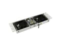 Miniatyrbild 4 av 5: Lanview by Logon - Fläktmodul - analog - med termostat - takmonterbar - vit - 1U