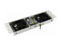 Miniatyrbild 2 av 5: Lanview by Logon - Fläktmodul - analog - med termostat - takmonterbar - vit - 1U