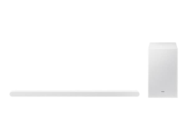Samsung HW-S701D - S series - Lydplankesystem - for hjemmeteater - 3,1 kanaler - trådløs - Bluetooth, Wi-Fi - hvit