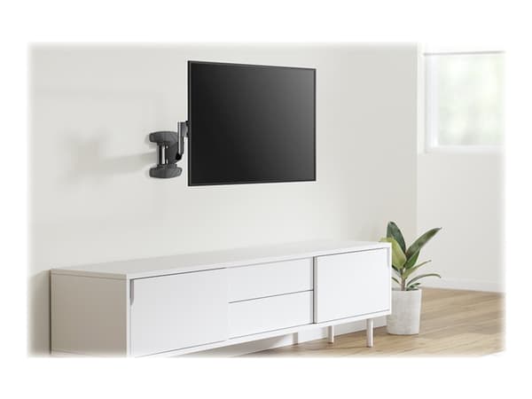 Neomounts WL70-550BL12 - Monteringssats (väggfäste) - fullständig rörelse - för TV - svart - skärmstorlek: 23"-42"